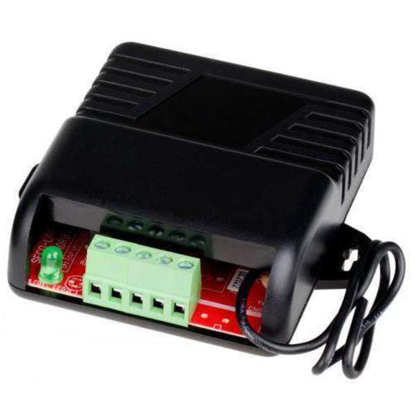 Seco-Larm 1-Channel RF Receiver. Compatible with all 315MHz SECO-LARM transmitters. 11~24 VDC/VAC. SLM-SK-910RBQ